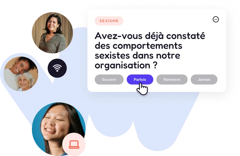 Avez-vous déjà constaté des comportements sexistes dans notre organisation