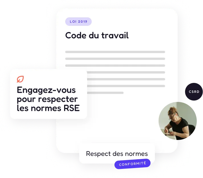 Respectez les normes RSE et le code du travail